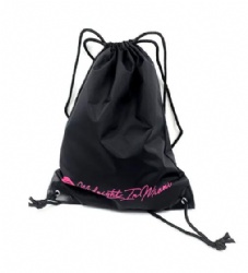 Polyester drawstring bag shopping bags